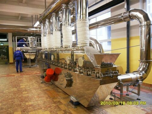 أحدث حالة شركة حول Application of Vibrating Fluidized Bed Dryer for Continuous Granule Drying in Austria