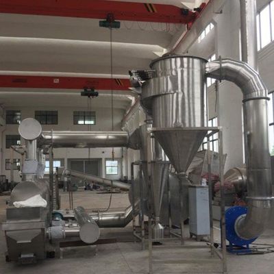 جودة  Herbal Medicine Vibratory Fluidized Bed Dryer Lotus Root Powder Yeast Dryer Machine مصنع