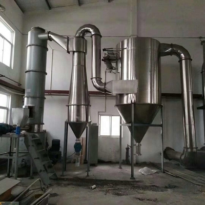 25-60kg / H الفولاذ المقاوم للصدأ الروتاري فلاش مجفف تغذية آلة التجفيف الصناعية