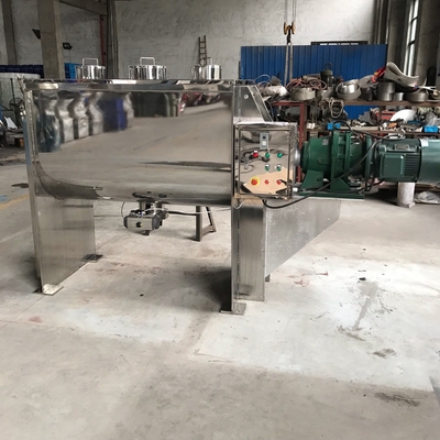 22KW 3000L الشريط الأفقي خلاط الصباغ مسحوق جاف معدات مزج