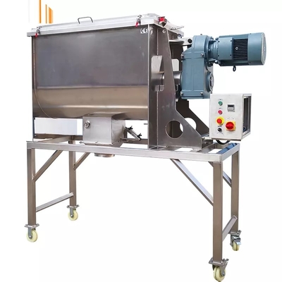 OEM 3000L الشريط الأفقي خلاط الفولاذ المقاوم للصدأ مزدوجة الشريط الشريط خلاط