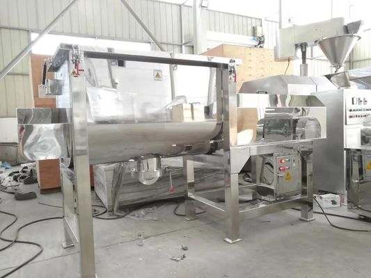 22kw الفولاذ المقاوم للصدأ الشريط خلاط متعدد الوظائف لسائل مسحوق كيميائي