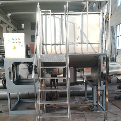 2000L مسحوق الكيماويات الصيدلانية مزدوجة الحلزون الشريط خلاط تغذية المنظفات مزيج التوابل