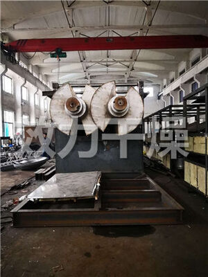 سلسلة KJG عالية الكفاءة مجفف مجفف الجرافة لمعالجة الوحل الصناعي