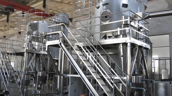 جهاز تجفيف الرذاذ الصناعي LPG-50 متعدد الوظائف عالي الكفاءة في العمل