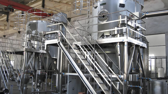 مجفف رذاذ الطرد المركزي المستمر عالي السرعة من سلسلة LPG لإنتاج المسحوق