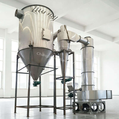 XSG Series Rotary Flash Dryer Machine High Efficiency Vertical Fluidizing Drying Equipment