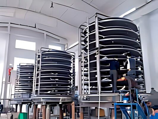 نظام حلقة مغلقة للتجفيف المستمر للوحة الفراغ لاستعادة المذيبات