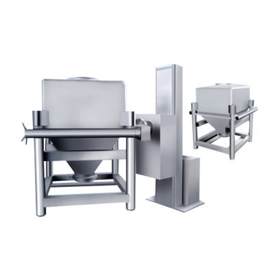 3-10rpm NTC Food IBC Bin Blender Screw Fixed Lift Hopper Mixing Machine