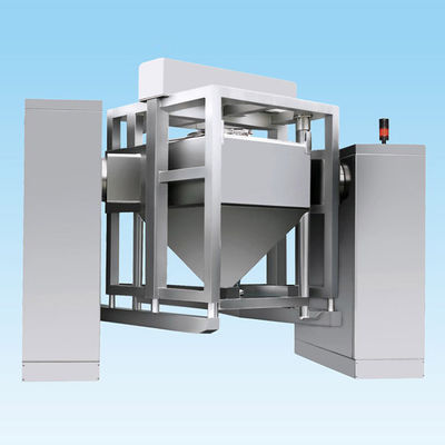 3-10rpm NTC الغذاء IBC بن خلاط برغي ثابت رفع هوبر آلة خلط