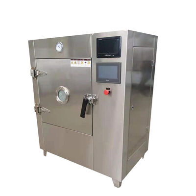 6kw التجريبية الصغيرة بالميكروويف مجفف 4.8-6kg / ساعة فراغ آلة التجفيف