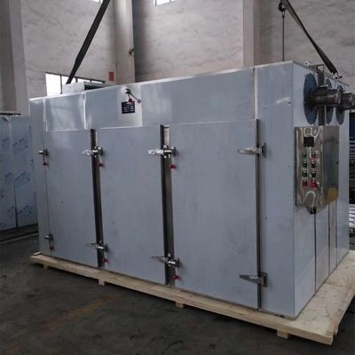 PLC 4 Rack Pharmaceutical Drying Oven Industrial Dryer Machine لصنع الفواكه المجففة