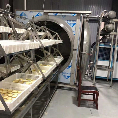 38.4-48 كجم / ساعة ميكروويف فراغ مجفف 304 الفولاذ المقاوم للصدأ تجفيف الفاكهة فرن