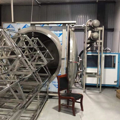 48kw فرن الميكروويف الفراغ الدوار