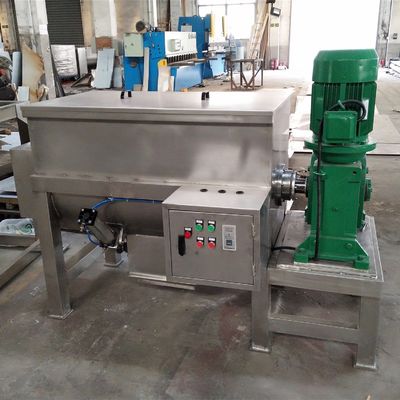 22KW 3000L الشريط الأفقي خلاط الصباغ مسحوق جاف معدات مزج