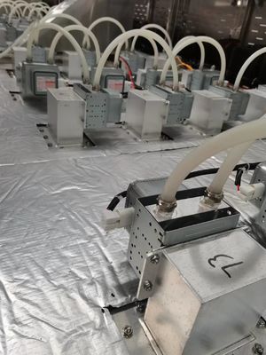 48-60 كجم / ساعة Kava مسحوق الميكروويف نفق فرن التجفيف الصناعي آلة