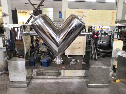 خالٍ من الغبار SUS304 Amino Acid V Type Powder Mixer For Foodstuffs Industry