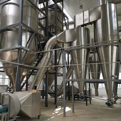 الطب استخراج آلة لصق المواد اللزجة رذاذ مجفف آلة 50 كجم / ساعة